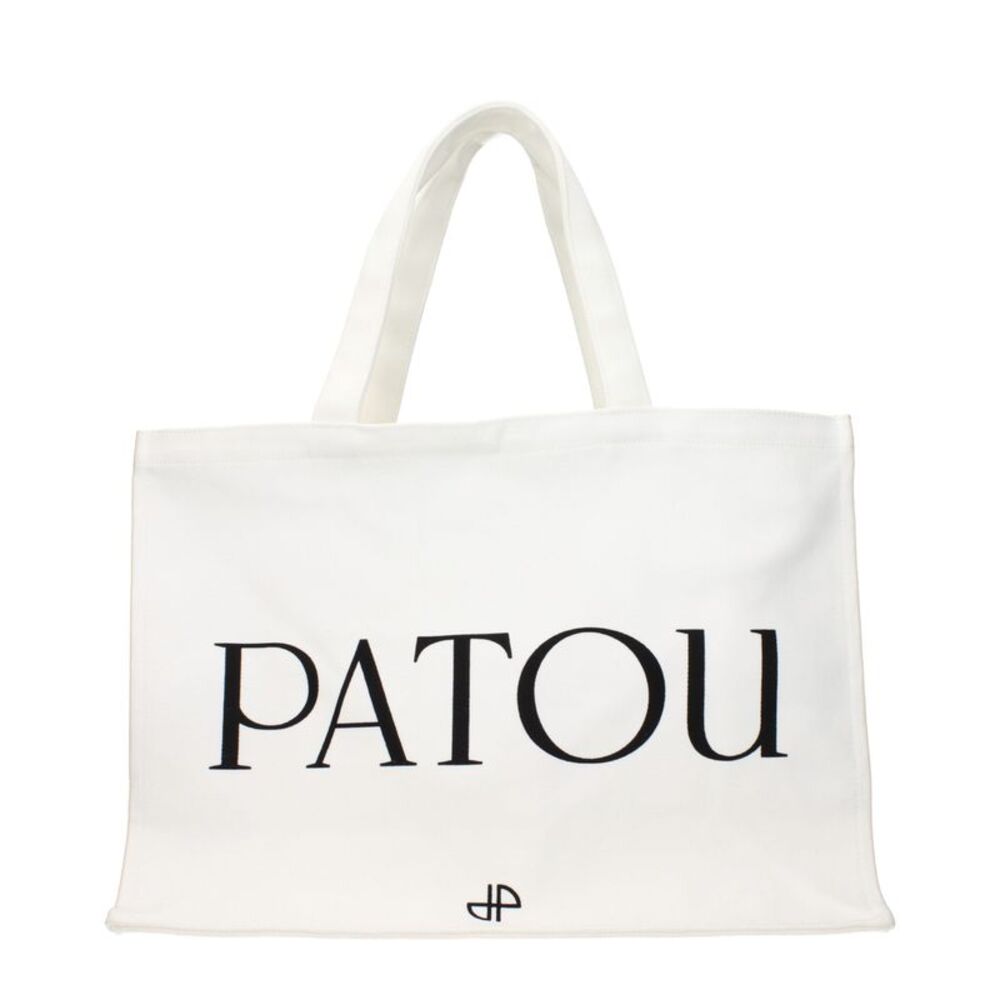 Patou White Fabric Women's Handbag